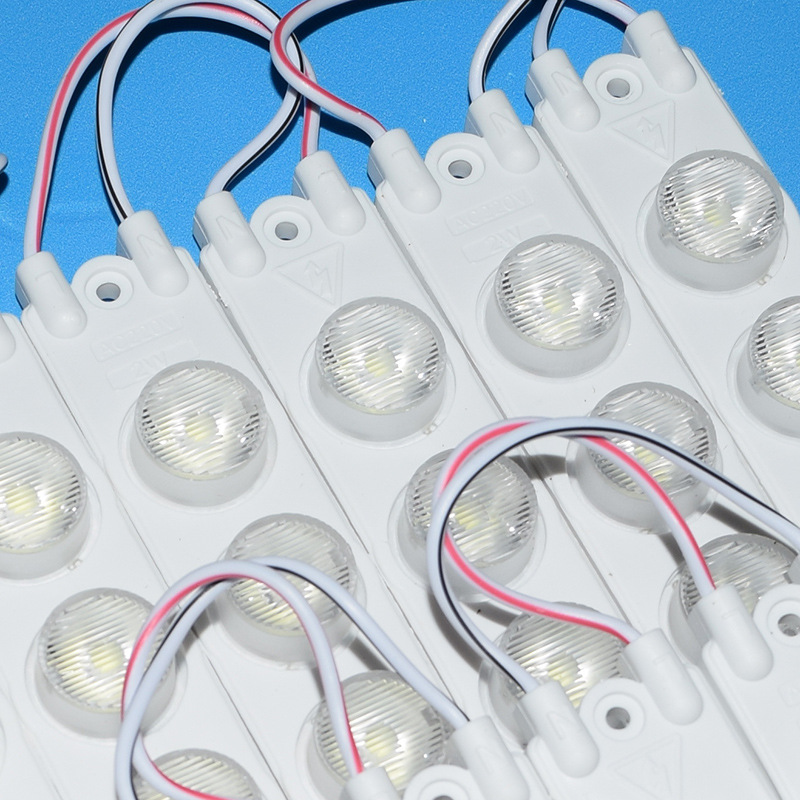 220V High Voltage Three-Lamp Side Light Source 110V Light Box Luminous Character Module Double-Sided Light Box Yd Advertising Sign Light Source