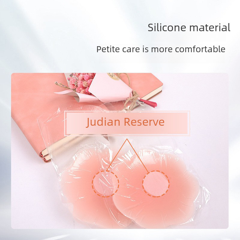 Lift-Up Bra Pads for Wedding Dresses, Gathering Bra Pads, Strapless, Anti-Sagging Invisible Bra for Large Busts, Anti-Bump Summer Silicone