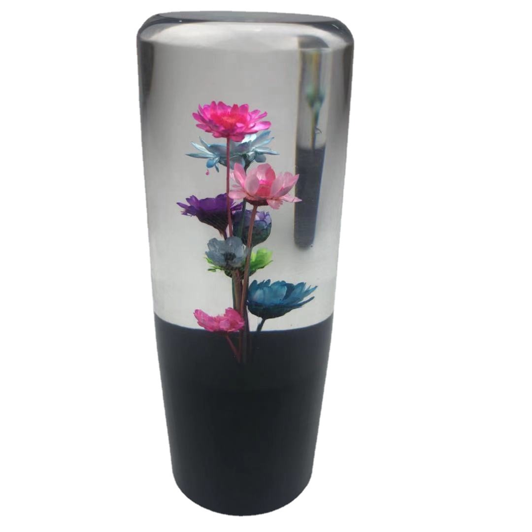 Spot car gear shift handball gear lever handle modification car flower stick gear handle crystal ball JDM