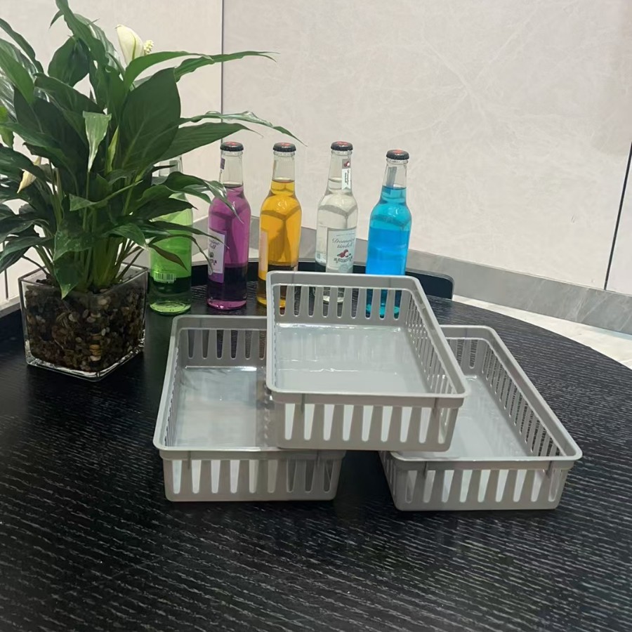 Cross-border Hot Selling Office Stationery Storage Box Drawer Cabinet Parts Classification Basket Home Small Objects Storage and Sorting Box