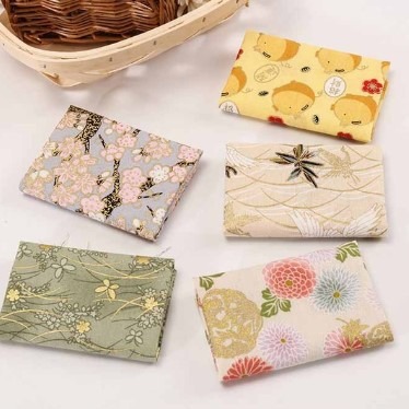 Wind bronzing packaging patchwork group plain cloth cotton small floral handmade diy cotton manufacturers