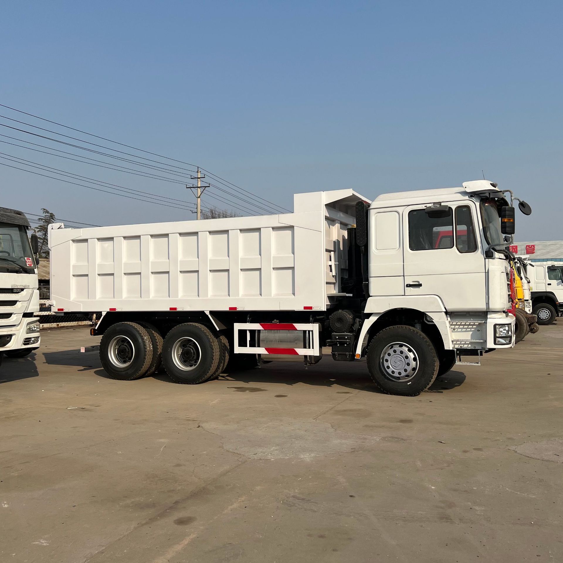 Current Stock for Export: Used Shaanxi Automobile Delong Dump Truck, Brand New 6X4 Earthmoving Tipper Truck, 371 Horsepower Heavy-Duty Truck