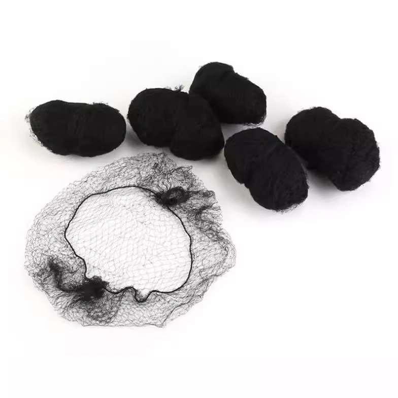 10MM mesh stewardess hair net dance raw hair special invisible hair net