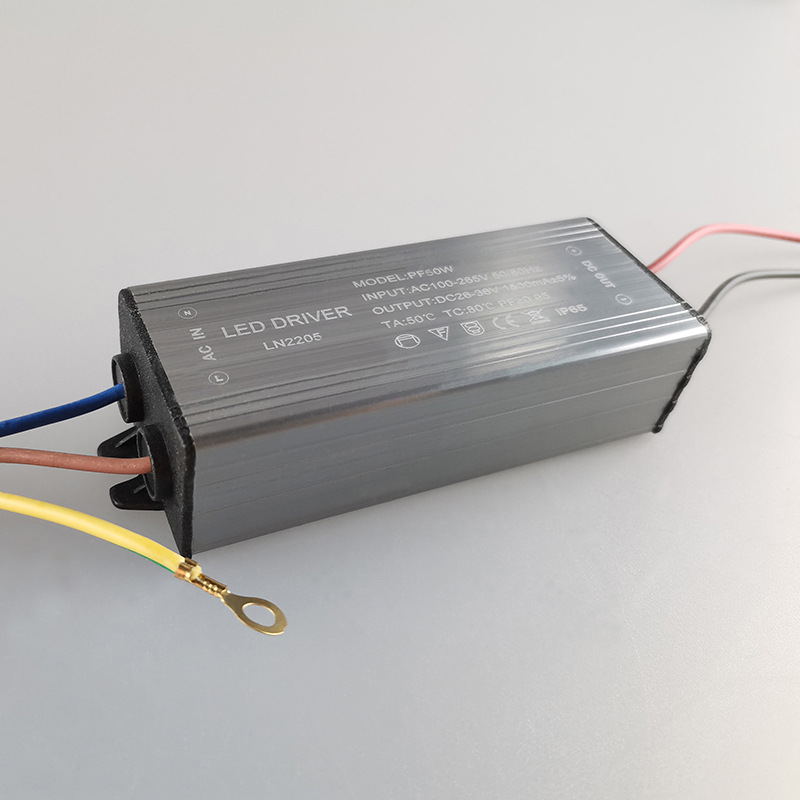 220V 50W Waterproof Led Driver Power Supply Rectifier Floodlight Track Light Street Light 1500Ma Ballast