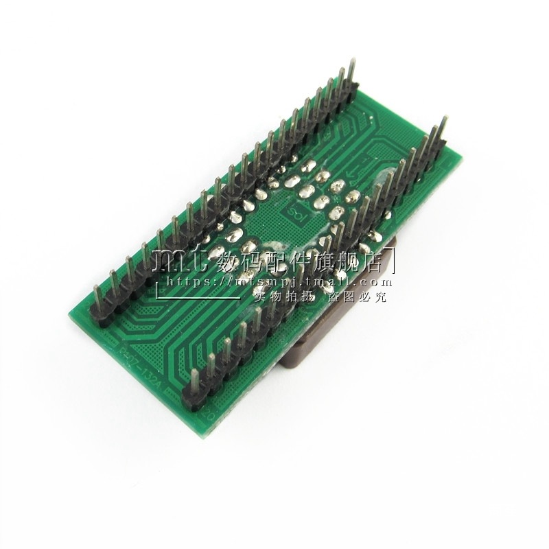 Plcc44 with Pcb Board Programming Socket Ic Chip Test Socket Simple Conversion Socket Plcc44 to Dip40