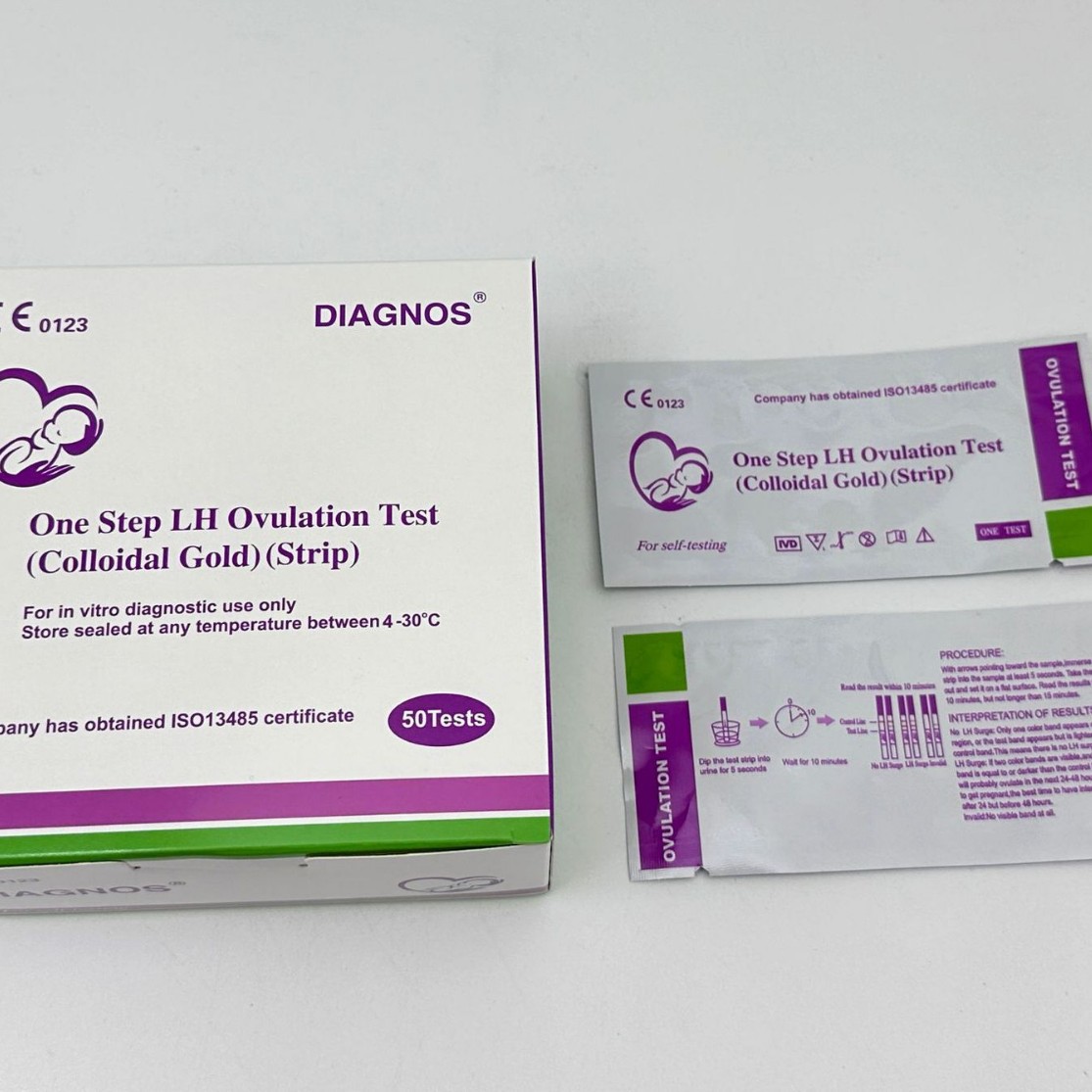 Factory Cross-Border Wholesale Neutral English Boxed Self-Test Lh Strips Ovulation Strips