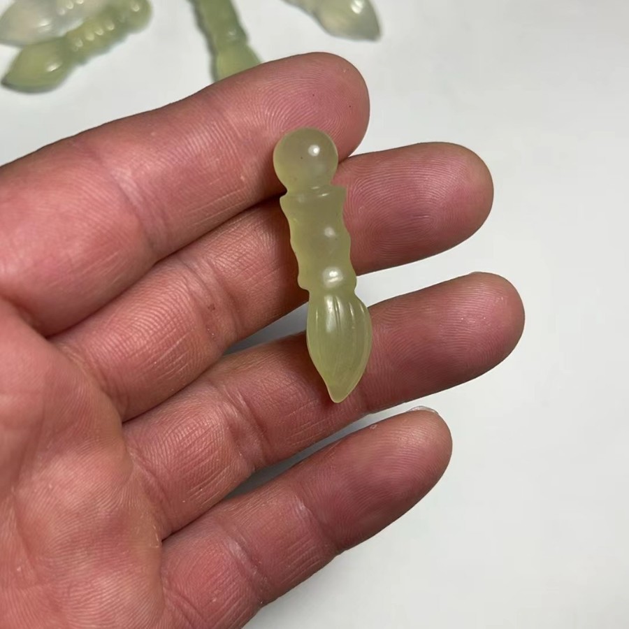 Jade Pendant Wholesale Jade Brush文昌 Pen Must Pass Every Exam Jade Jewelry Accessories Jade Pen