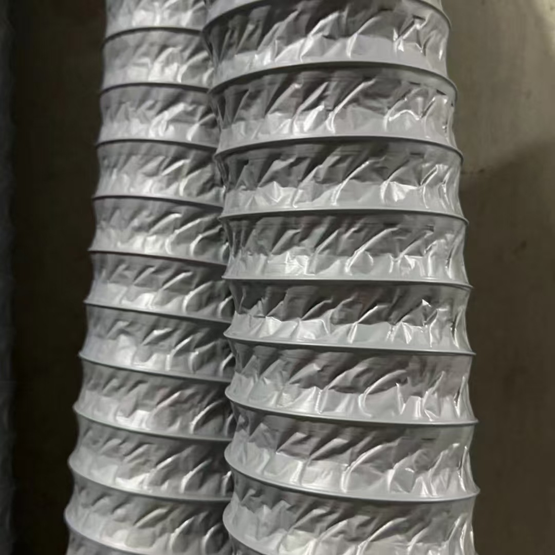 Thickened Pvc Aluminum Foil Composite Pipe Kitchen Range Hood Exhaust Pipe Telescopic Ventilation Hose Ventilation Fan Exhaust Pipe 110