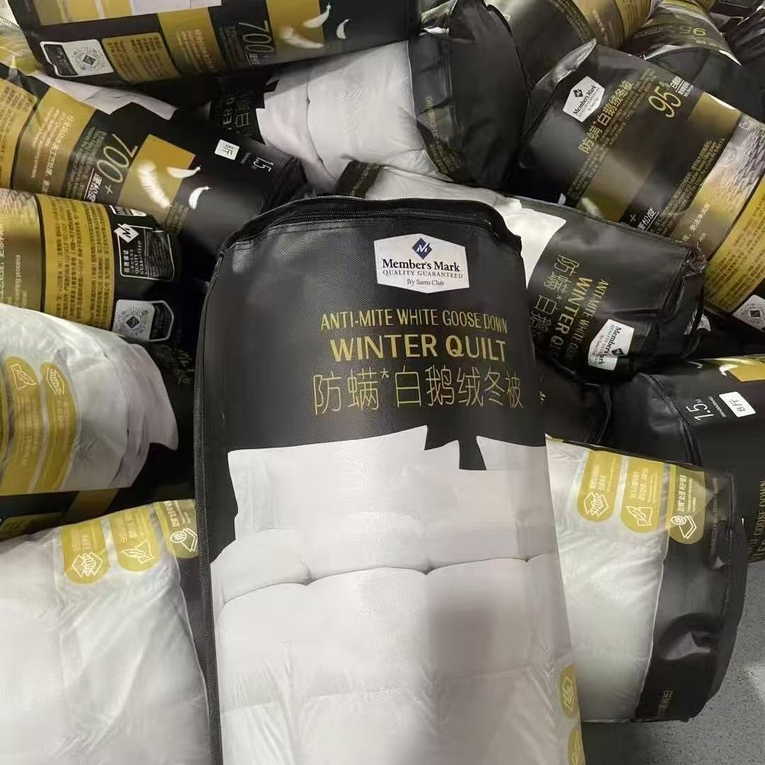 Пуховое одеяло Sam's Club, белое, для весны, осени и зимы, подарок