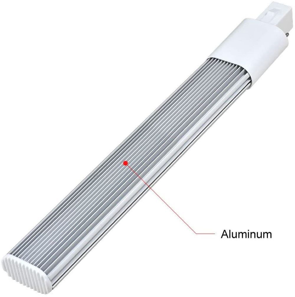Amazon's New Led 12W Thick Aluminum Horizontal Plug-In Lamp G23/2G7 Pl Plug-In Tube 72 Pieces 2835 Chopstick Tube