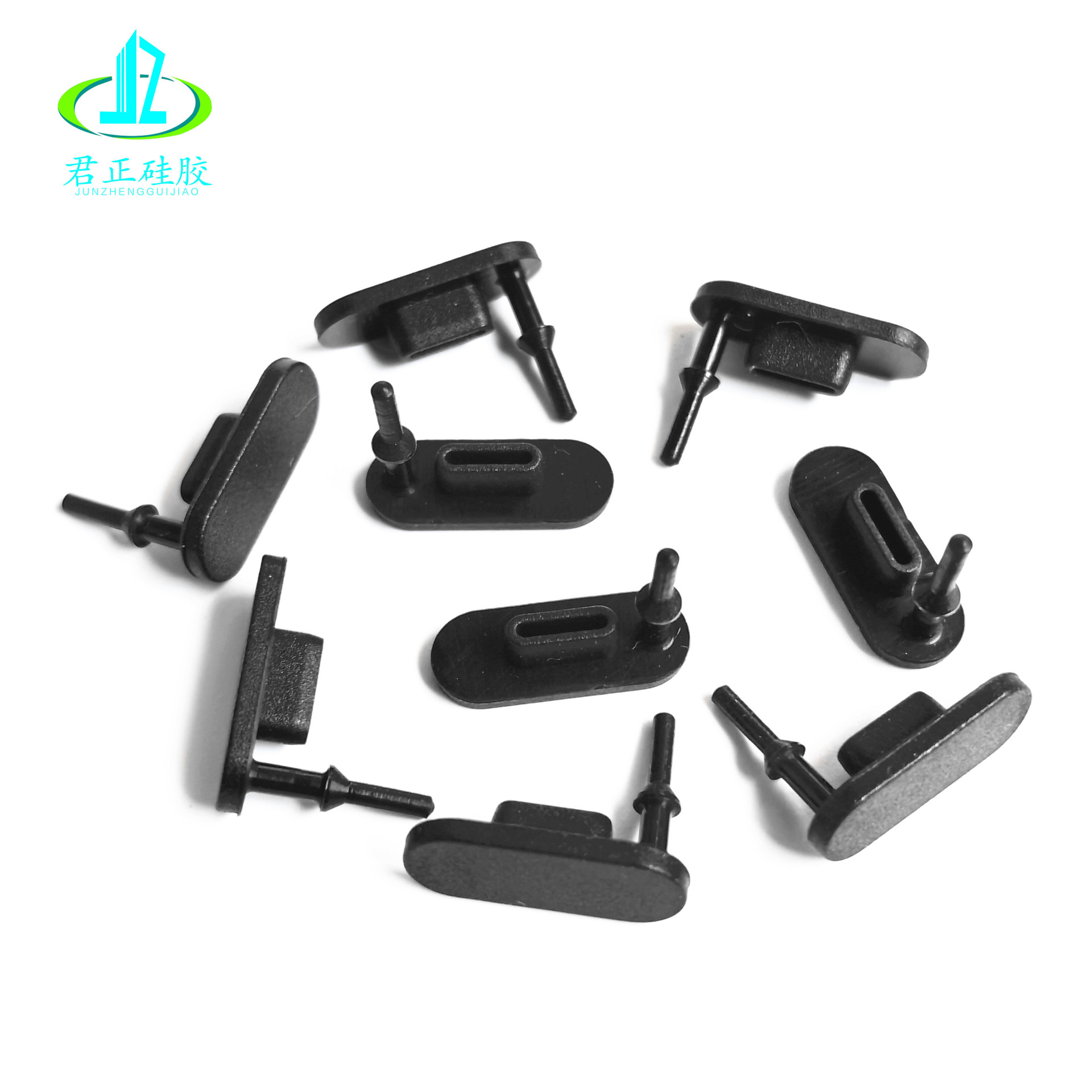 18*7Type-C Silicone Plug USB Dust Plug Typec Silicone Cover Charging Port Waterproof Plug C Port Rubber Cover