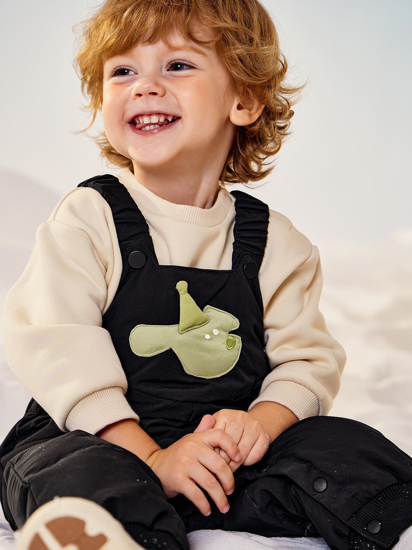 Brand Discount Boys' and Girls' Water-Repellent down Pants, Winter Warm Three-Proof Trousers, Lightweight 2025 New Model