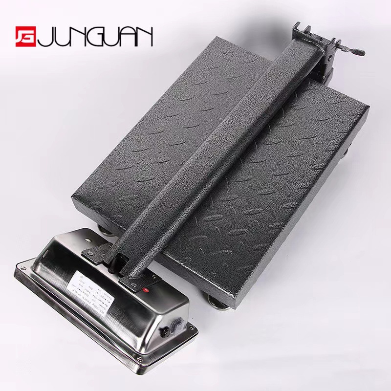 Foreign trade electronic folding platform scale steel head 100kg 150kg 200kg 300kg 500kg 600kg