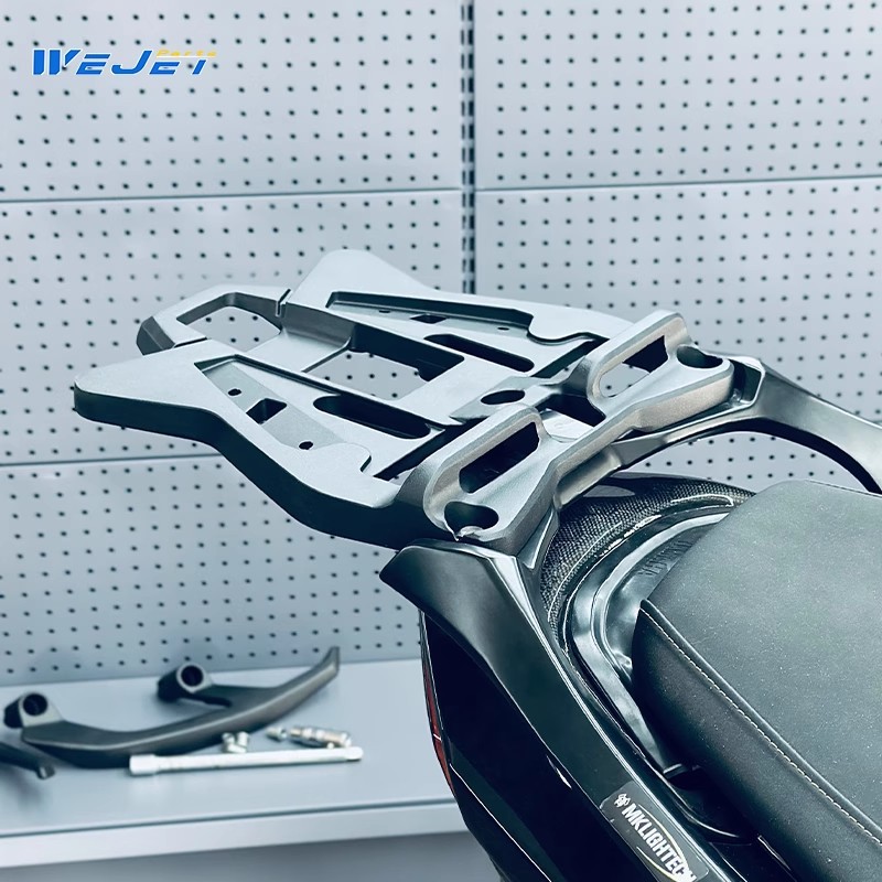 Suitable for 20-25 Yamaha Tmax560 Modified Rear Shelf Rear Tail Box Bracket Rear Tail Plate