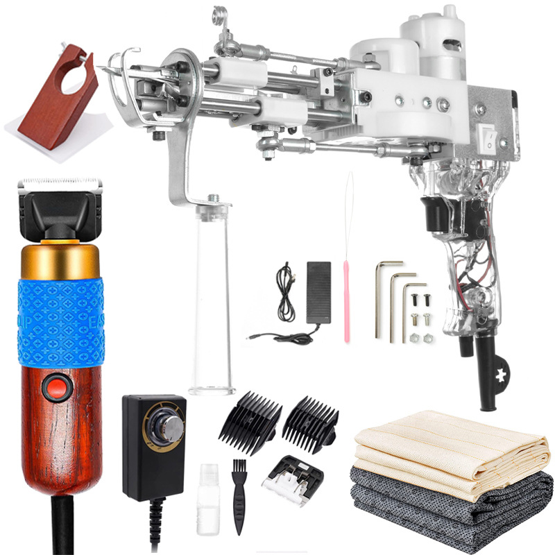 Кросс-бордерная оптовая продажа AK-II 2-в-1, электрические машинки для стрижки, комплект для ковров, ткацкий станок