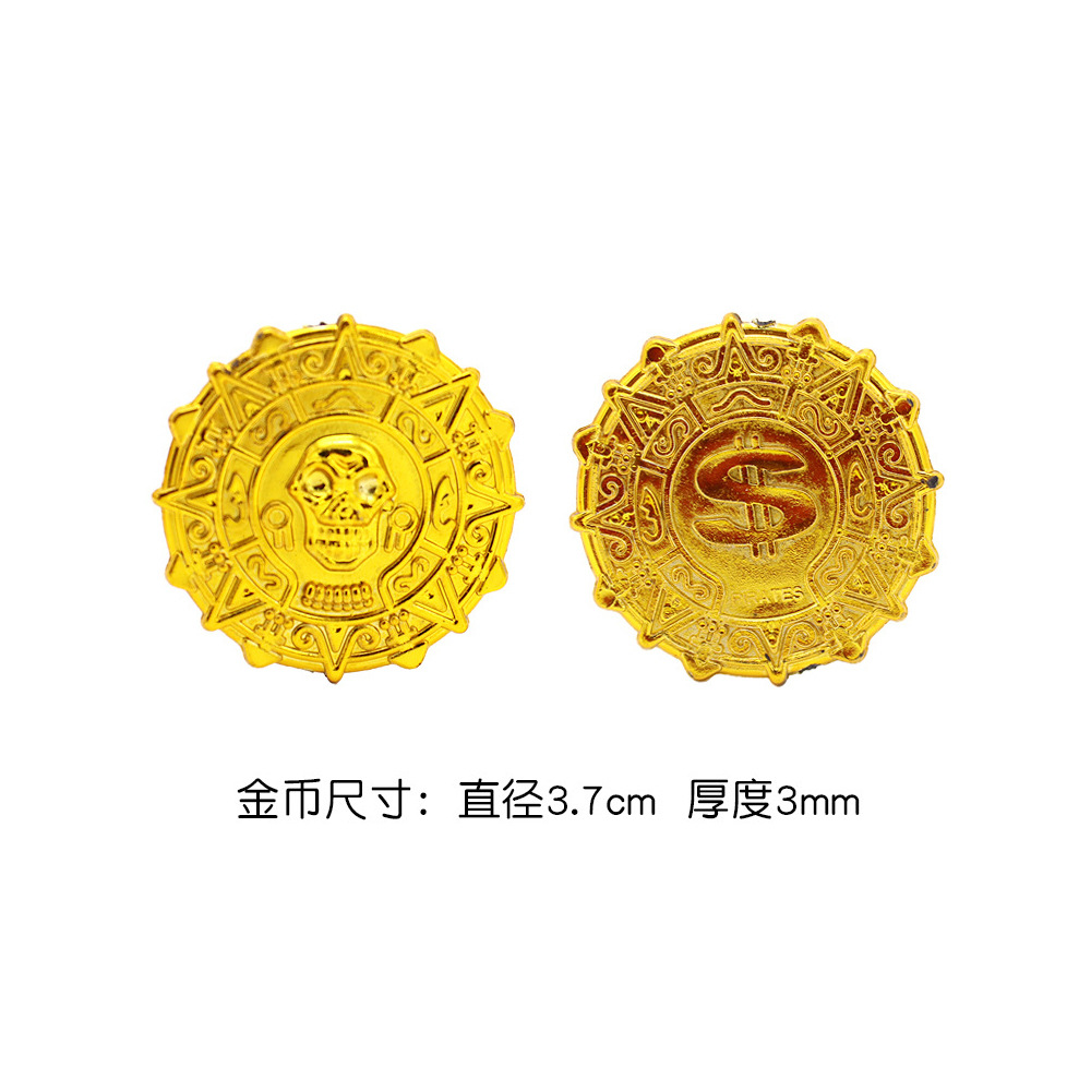 Factory Direct Sales Gold Props Tag Coin Dollar Reward Points Decoration Event Halloween Role Play