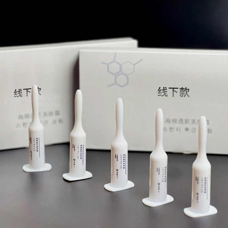 Beauty Salon 99%7 days sponge bone needle anti-acne marks acne pit delicate pores seaweed silicone needle sponge Micro Needle