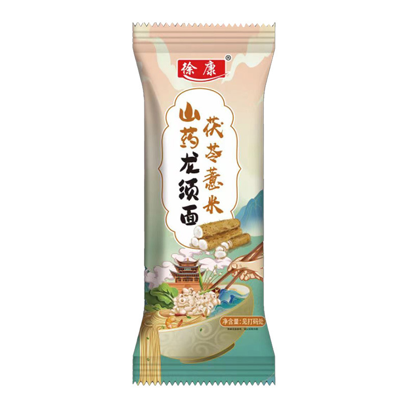 Manufacturer's New Poria, Barley, Yam, Dragon Whisker Noodles, Flat Thin Noodles, Thin Noodles, Round Noodles, Onion Oil Mixed Noodles