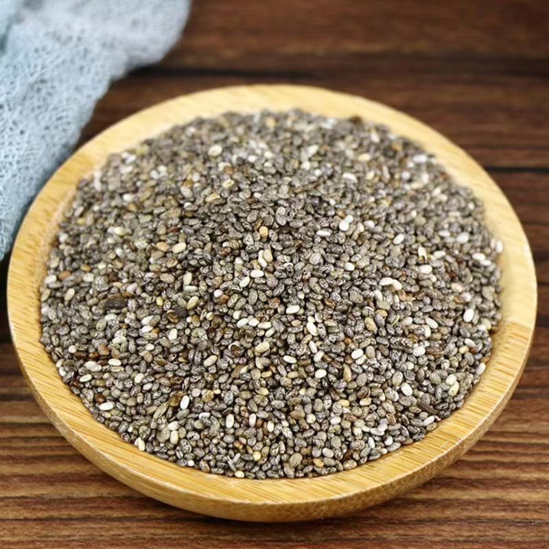 The season's new chia seeds imported from Mexico instant drink substitute chia seeds are in stock in large quantities