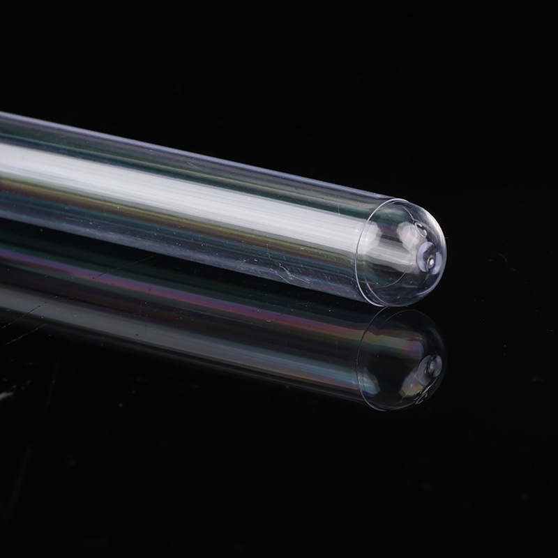 Disposable plastic test tube manufacturers flow with plug sample tube experimental consumables hard with plug put test tube