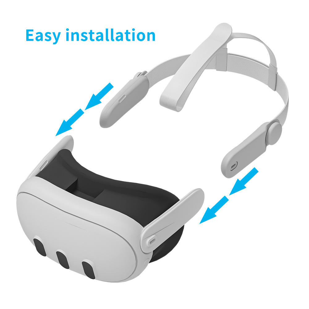 Suitable for Meta Quest2/3/3S Universal Headband, Adjustable Replacement Headband, Ergonomic and Comfortable to Wear