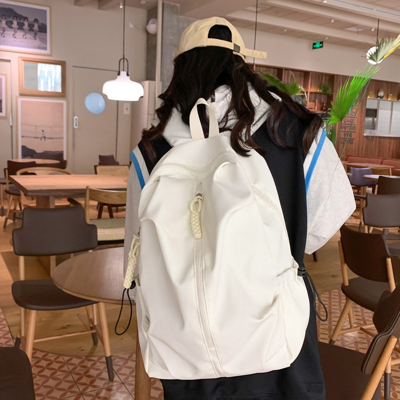 Large-Capacity Schoolbags for Men and Women, High School Students, Simple Cross-Border Leisure Sports Backpacks, Travel Backpacks Wholesale