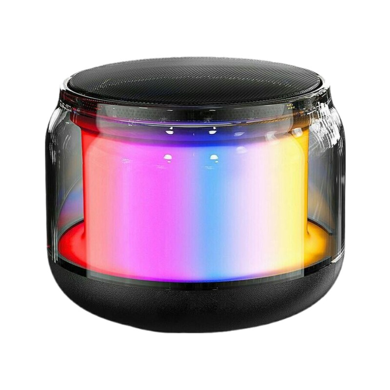 Sci-fi Transparent Cool Bluetooth Small Sound Mobile Phone Computer Desktop Wireless Portable Home Outdoor Mini Speaker