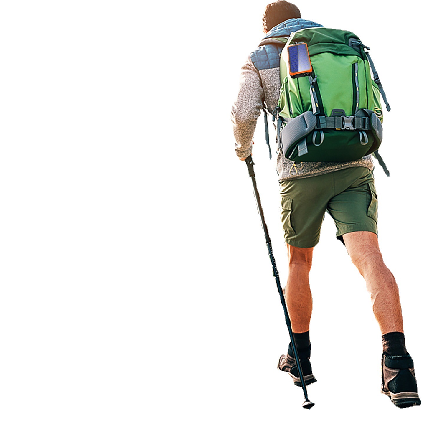 Popular Solar Hand-Cranked Power Bank Outdoor Emergency Mobile Power Hand-Cranked Solar Power Bank