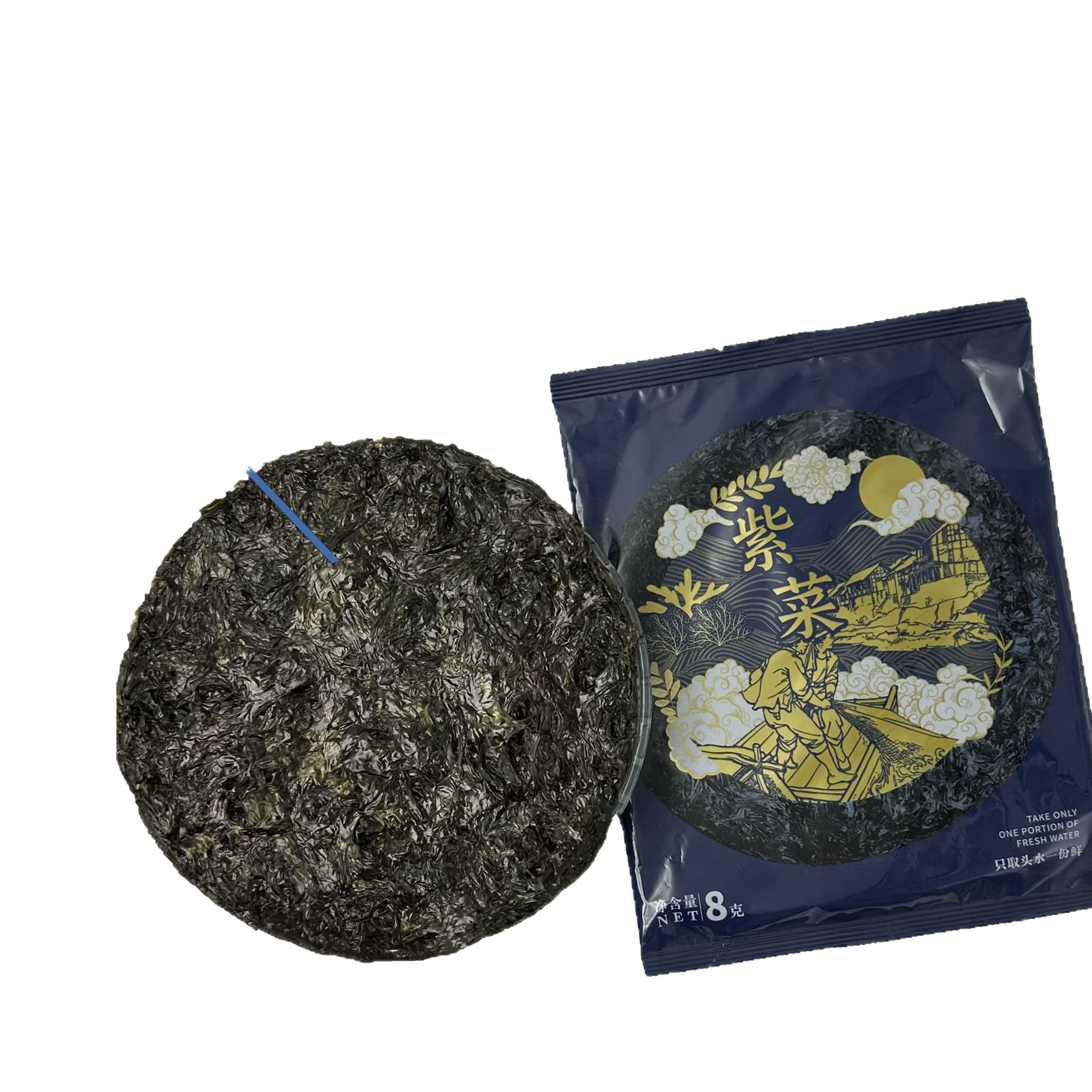 8g Seaweed Xia Pu Seaweed Packaged Sand-Free and Salt-Free Seaweed Dry Goods Wholesale Seaweed Shrimp Soup Brewing