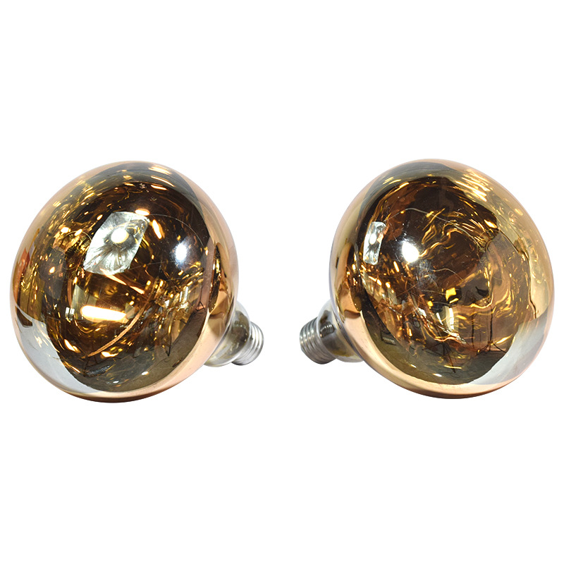 Heating bath bulb bathroom toilet lighting smooth waterproof explosion-proof infrared bulb household lighting