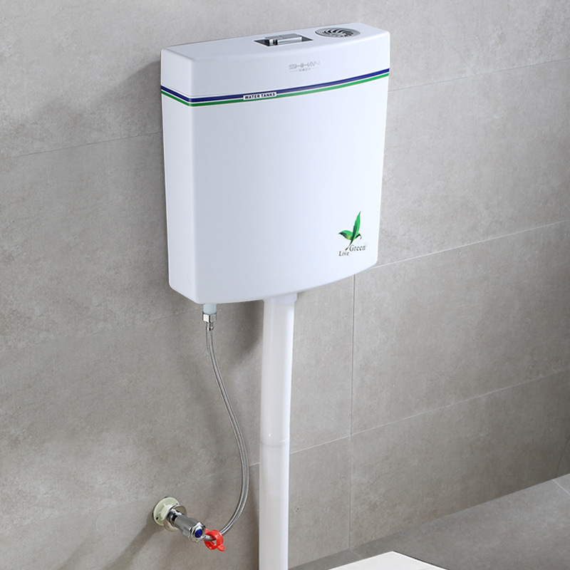 Toilet Toilet Squat Toilet Energy-Saving Toilet Flush Tank Squat Toilet Household Flush Wall-Mounted Squat Water Tank
