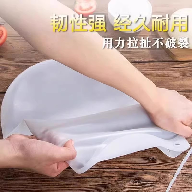 Food-Grade Silicone Kneading Bag, Large Thickeneded Dough Bag, Multi-Functional Kitchen Non-Stick Food Silicone Kneading Bag