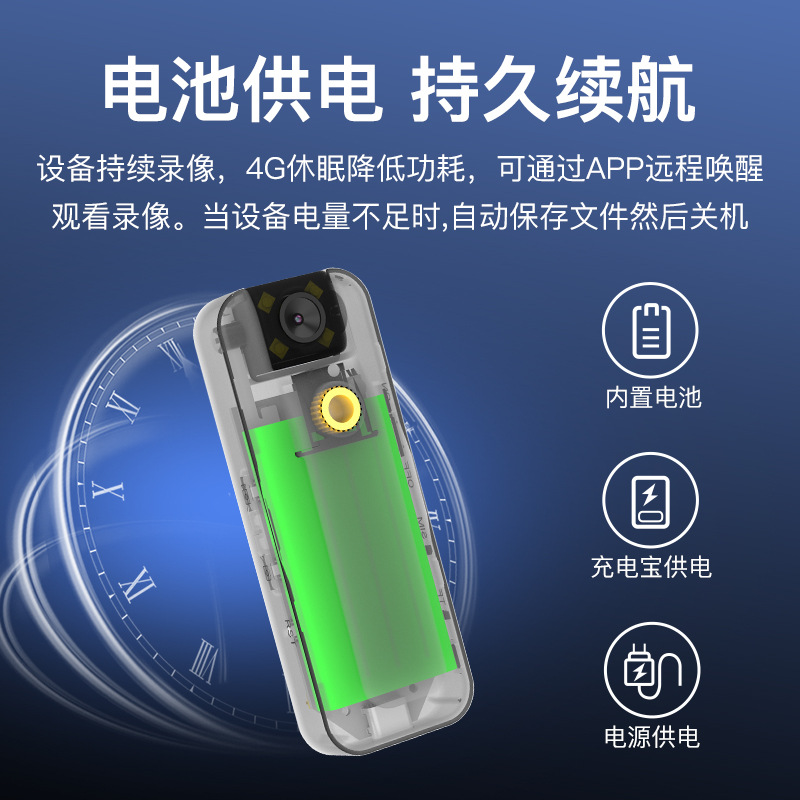 S11 Popular Portable 4g Wireless Network High-Definition Ultra-Long Standby Outdoor Sports Meeting Recorder