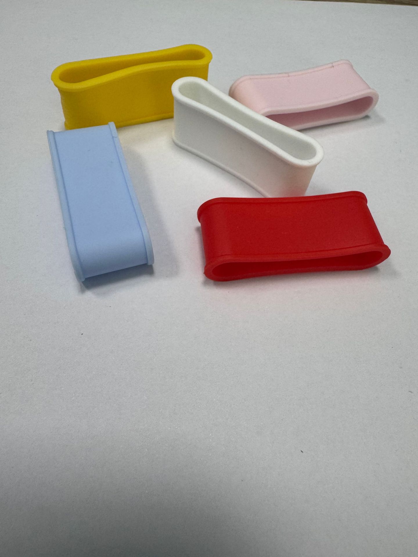 Silicone Loop Tennis Racket Pickleball Racket Badminton Racket Handle Handle Fixed Rubber Ring Processing Logo Storage