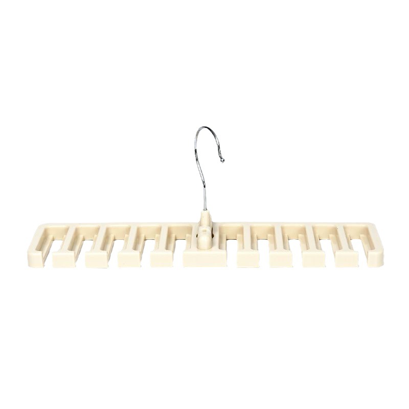 New home simple multi-functional tie silk scarf belt storage rack large capacity 10 card drying organizer