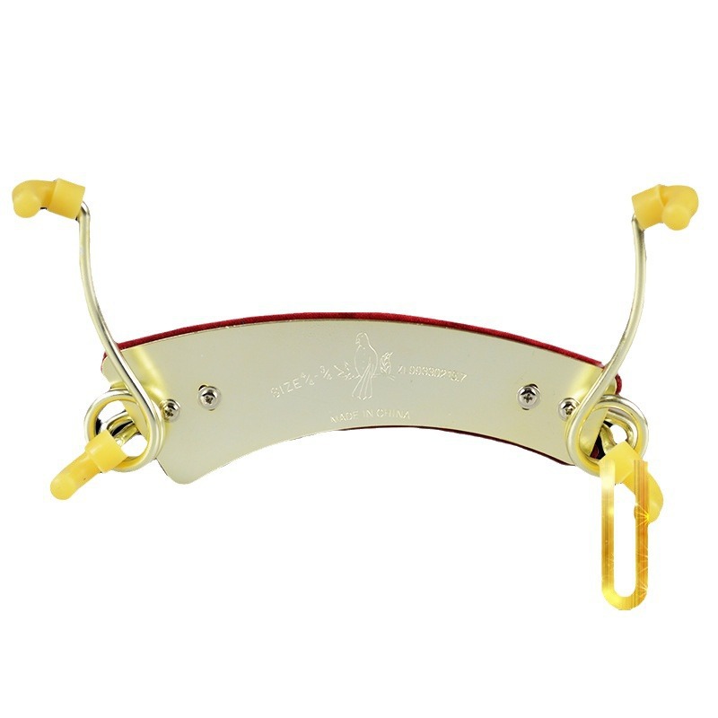 Cross-Border Fom Golden Bird Series Aluminum Alloy Violin Shoulder Rest Adjustable Soft Sponge Violin Rest Professional Universal Accessories