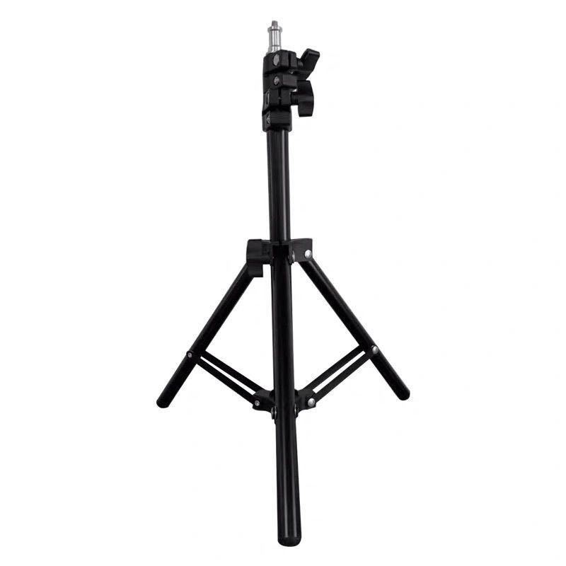 Projector bracket multi-function triangle floor mobile phone live broadcast bracket 1.2 meters telescopic triangle bracket