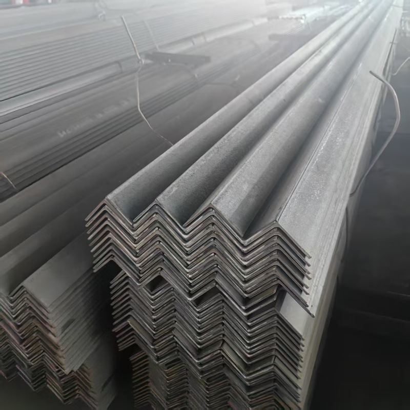 Hot-Rolled Multifunctional Triangle Iron Punching 3 #   4 #   5 # Black Material Angle Iron Q235 Equal Edge Can Be Cut Galvanized Angle Steel