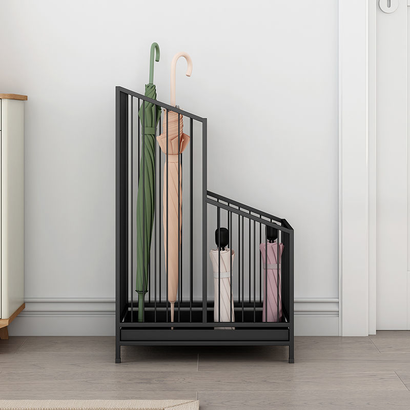 Light Luxury Hotel Umbrella Storage Rack Home Entrance Classroom Commercial Iron Umbrella Rack Hanging Umbrella Door Placement