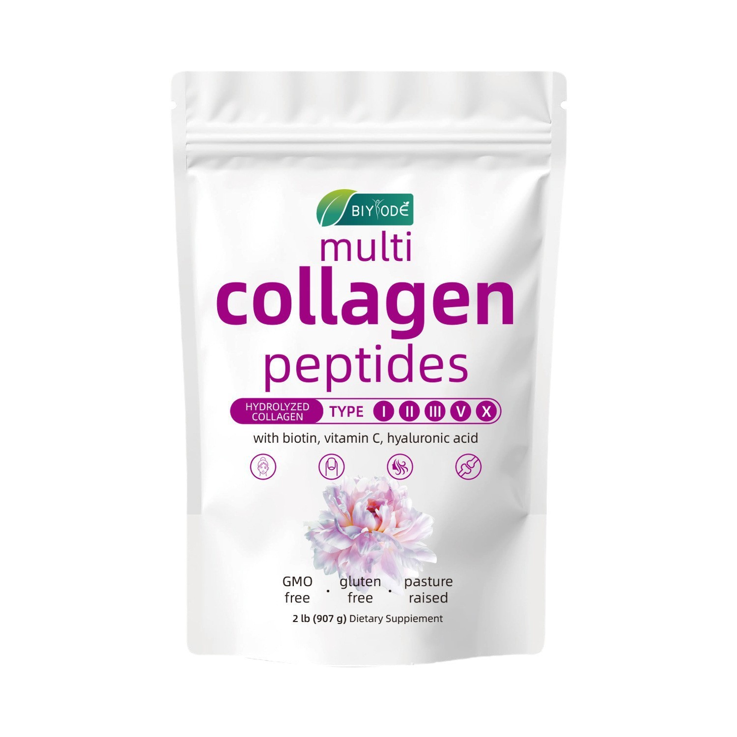 Collagen Powder Cross-Border Hot Product Multi Collagen Peptides Powder Foreign Trade Spot Wholesale