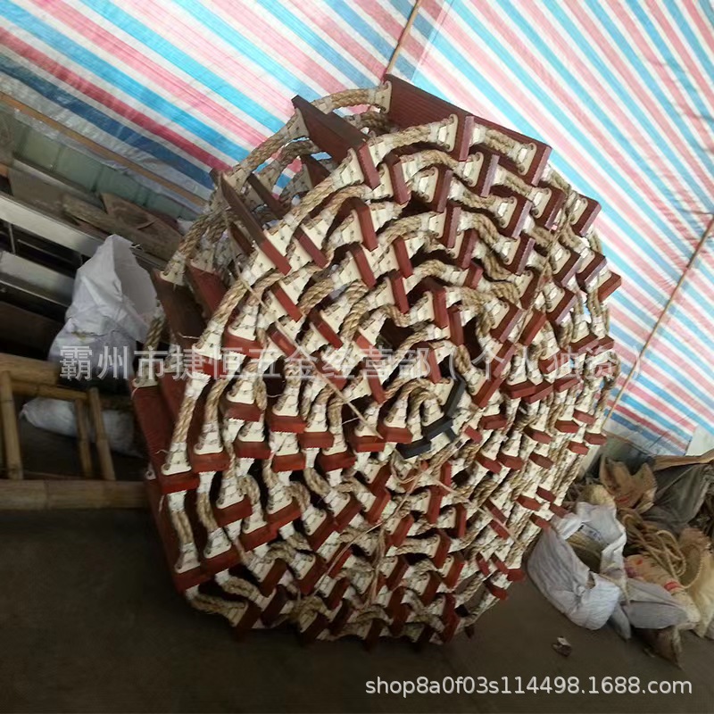 Marine Life-Saving Soft Ladder Pilot Boarding Ladder Wooden Ladder Portable Wear-Resistant Pilot Ladder Marine Boarding Ladder