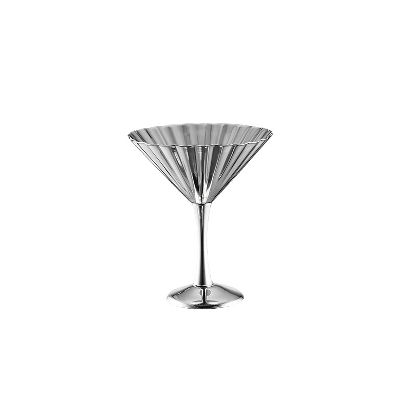 Factory Direct Sales Ins Stainless Steel Ice Cream Cup Tall and Short Ice Cream Cup Dessert Cup Red Wine Cup Cocktail Cup