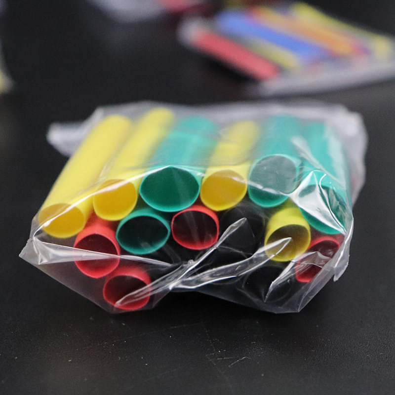 164Pcs Colorful Bagged Environmentally Friendly Flame Retardant Heat Shrinkable Tube Set 2:1 Heat Shrinkable Tube Bagged Manufacturer Supply