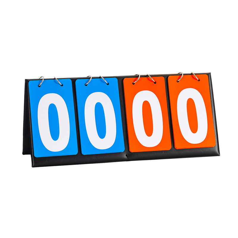 Portable Four-Digit Basketball Scoreboard Billiards Three-Digit Football Table Tennis Scorer Two-Digit Scoreboard