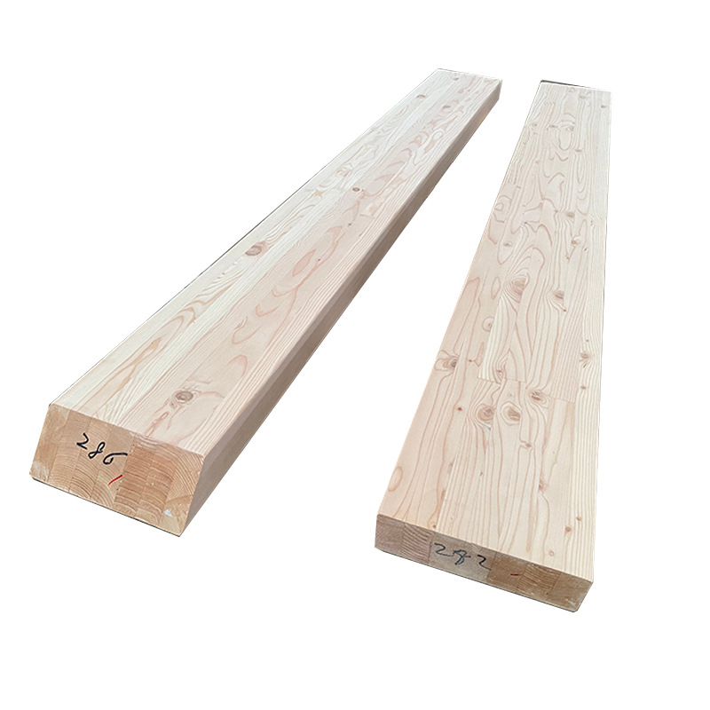 Douglas Fir Engineering Grade Glued Wood Large Span Building Structure Beams and Columns Wooden House Load-Bearing Beams