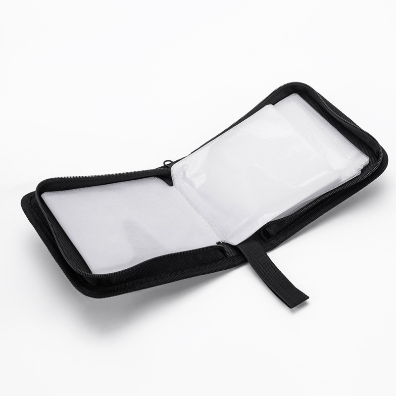 Hengqi 40-Piece Oxford Cloth Cd Bag Car Cd Bag Dvd Cd Bag Cd Storage Box Cross-Border Supply