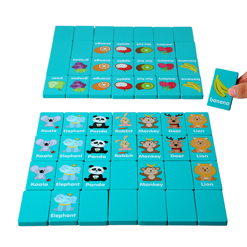 Children's dragon game dominoes puzzle board game chess thinking logic training Lianliankan toys