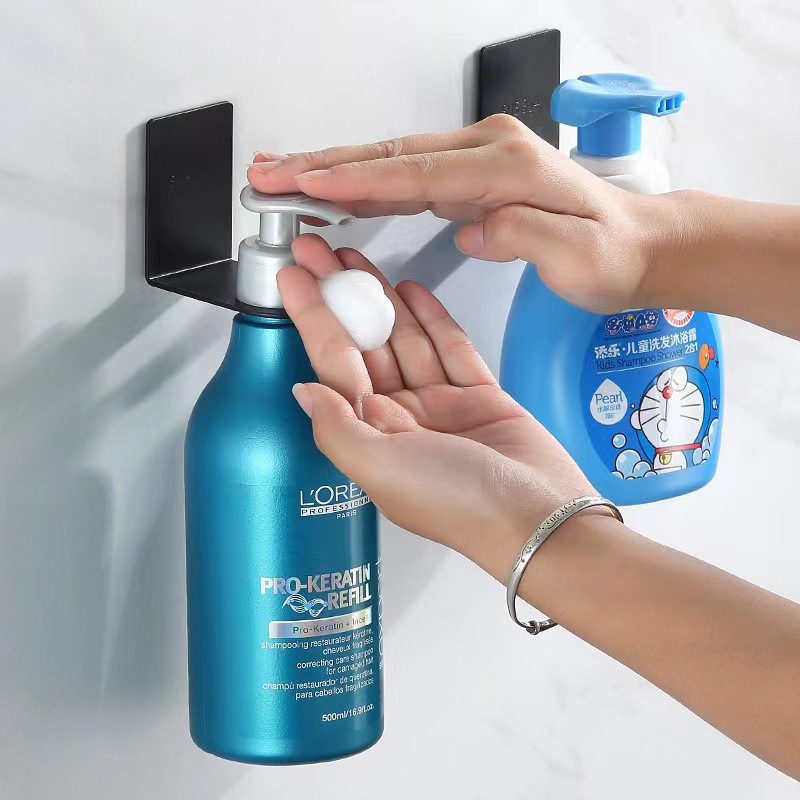 Неперфорированная полка для хранения геля для душа из нержавеющей стали 304 для кухни и ванной, настенная полка для хранения антисептиков