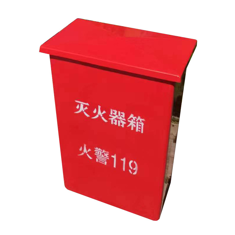 Factory direct supply 430*230*600 FRP fire extinguisher box 8kg/8KG/8KG/8kg * 2