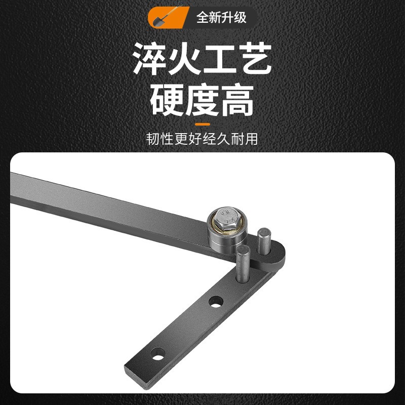 Thickened Manual Steel Bar Bending Machine Bearing Steel U-Shaped Right-Angle Dual-Purpose Steel Wire Iron Wire DIY Artifact Free Bending